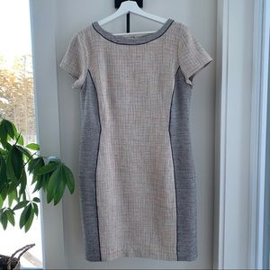 Ann Taylor Short Sleeve Midi Dress Size 10